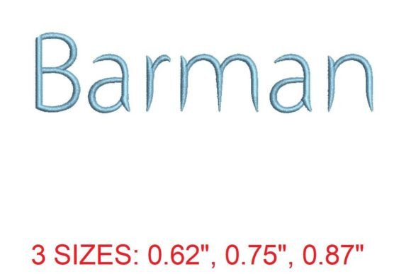 Barman Embroidery Font: A Designer’s Honest Review