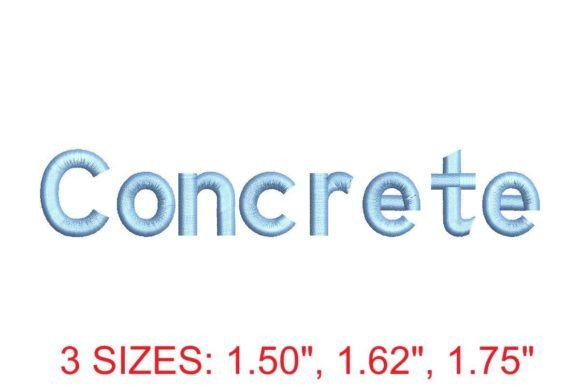 Concrete Embroidery Font: A Designer’s Review
