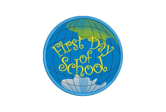 Globe Inscription First Day of School Design Review