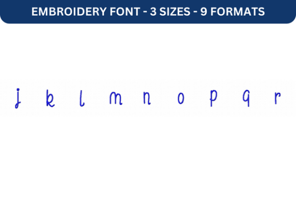 Le Laboratoire Font Lower J to R: A Designer’s Real-World Review for Embroidery Projects