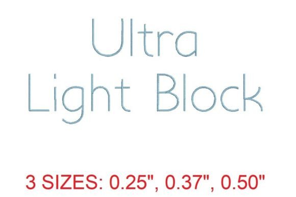 Ultra Light Block Embroidery Font: A Designer’s Seasonal Review